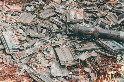 A construction debris Stock Photos