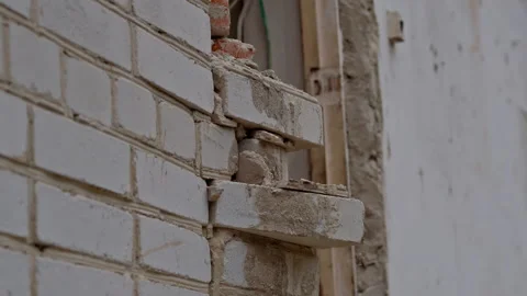 The Construction Demolition Process is showcased, highlighting each phase from Stock Footage 314571502