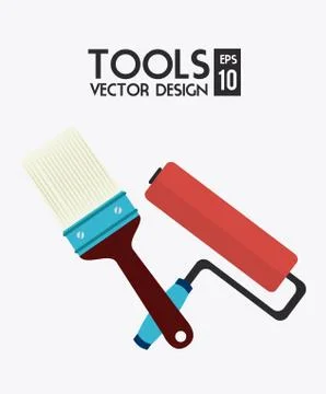 Construction design over white background vector illustration Stock Illustration