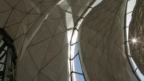 Construction dome Stock Footage 77049362