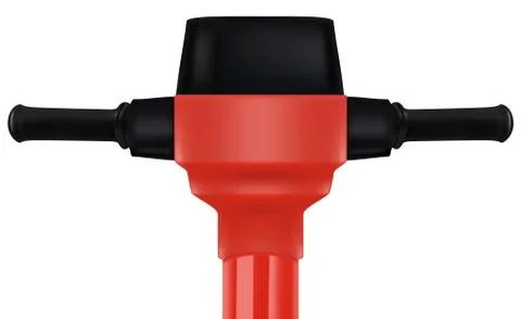 Construction electric jackhammer tool Illustration