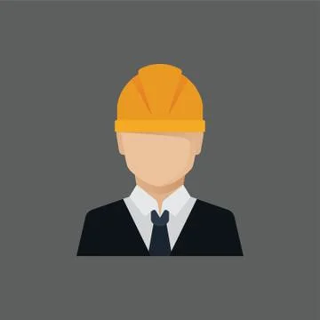 Construction engineer Stock Illustration