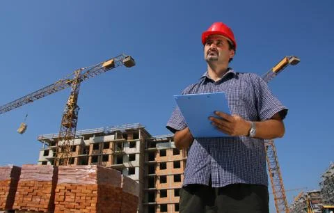Construction engineer Stock Photos