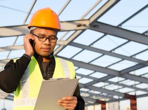Construction engineer Stock Photos