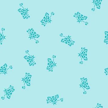 Construction engineering set toy baby glyph vector seamless pattern Stock Illustration