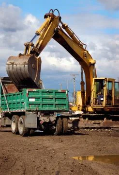 Construction Equipment Foto stock