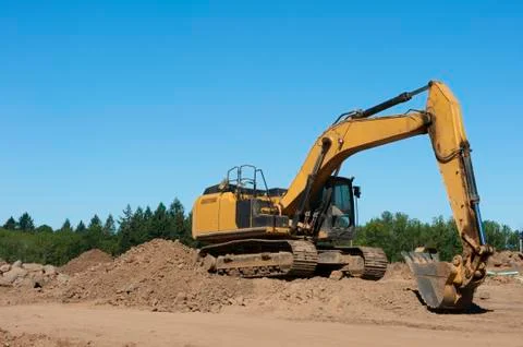 Construction equipment Foto stock