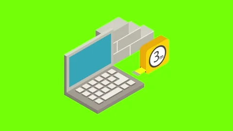 Construction estimate icon animation Vidéo 152575654