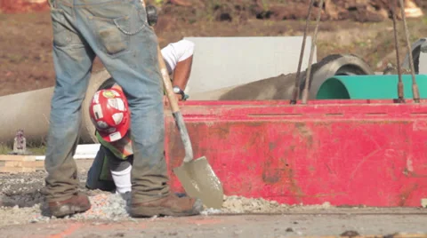 Construction Excavation Video stock 31390299