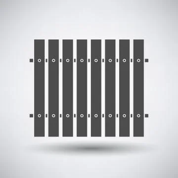 Construction fence  icon Stock Illustration