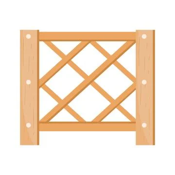 Construction fence illustration Stock Illustration