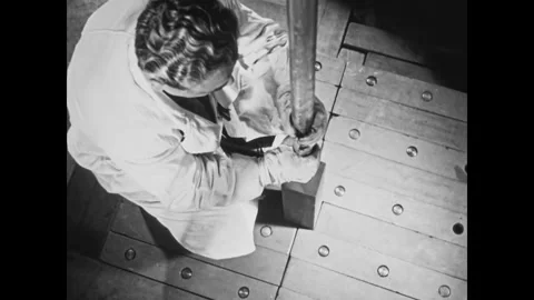 Construction of the first nuclear reactor in Europe Vídeos de archivo 296069868