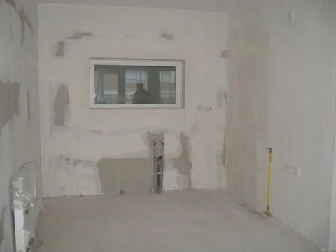 Construction of a flat Stock Photos