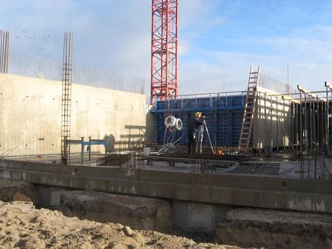 Construction of a flat Stock Photos