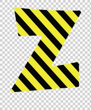 Construction Font Character 17 scalable logo design icon Stock Illustration