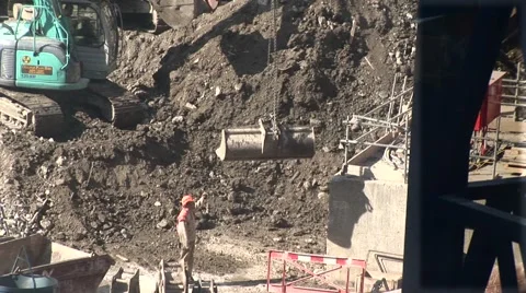 Construction. Video stock 1016054