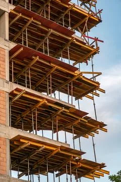 Construction formwork Stock Photos