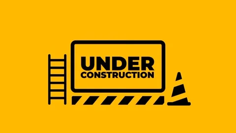 Construction Framework Sign Stock Footage 335671469