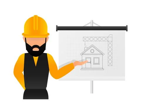 Construction, great design for any purposes. Isometric vector illustration. Flat Stock Illustration