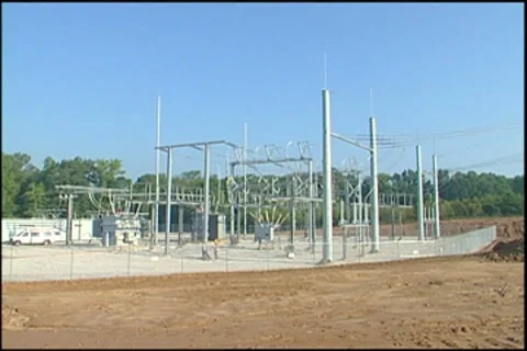 Construction on grid 1 Video stock 7814067