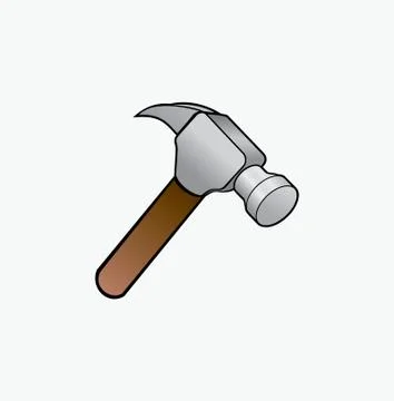 Construction hammer vector Stock Illustration