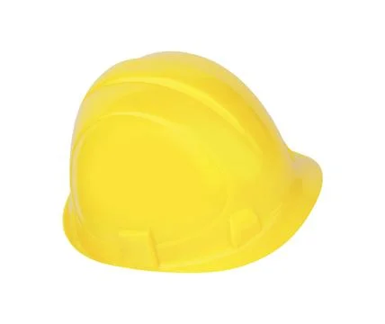 Construction hard hat as a work safety Stock Photos
