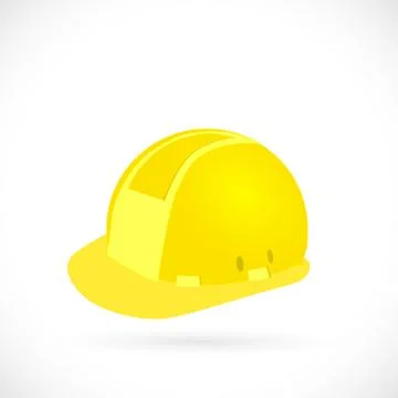 Construction Hat Illustration Stock Illustration