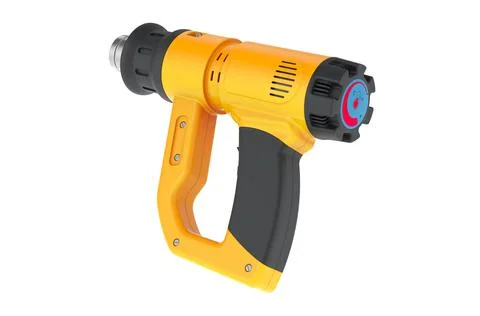 Construction heat gun, 3D rendering Ilustración de archivo