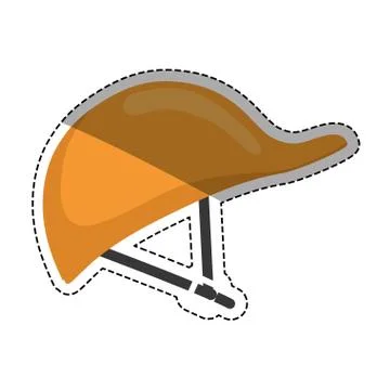Construction helmet hardhat Stock Illustration