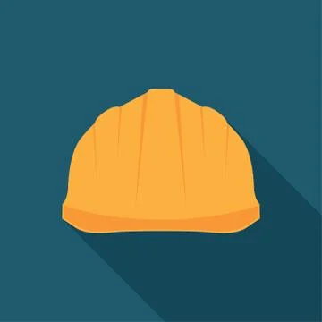 Construction Helmet Icon Stock Illustration