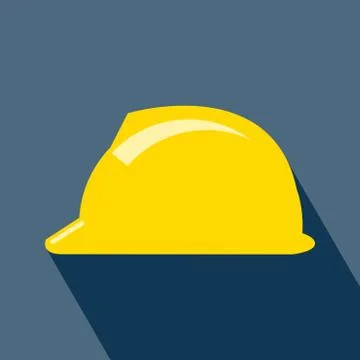 Construction Helmet Icon Stock Illustration
