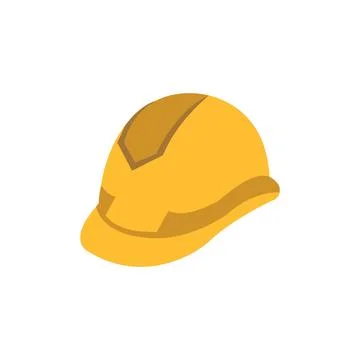 Construction Helmet icon. Simple element from construction collection. Crea.. Stock Illustration