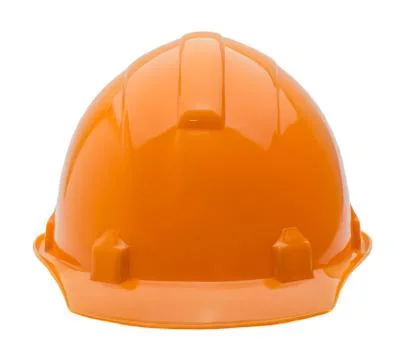 Construction helmet on a white background Stock Photos