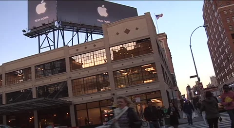 Construction of the High Line in New York City circa 2007 Stock Footage 171140941