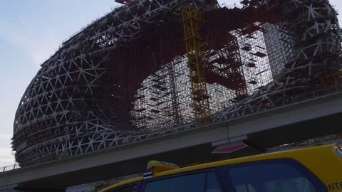 Construction On The Highway In Dubai 库存影片 188122944