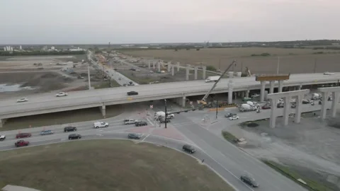 Construction of highway Stock-Footage 165961992
