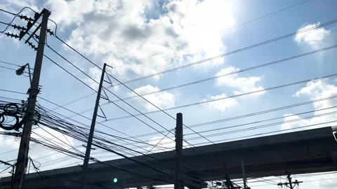 Construction Highway In Nature Stock Footage 273658673