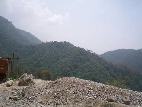 Construction on hills impacting climate changes Photos