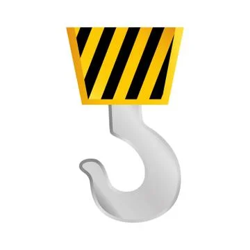 Construction hook crane イラスト素材