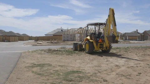 Construction of house development in Midland Vidéo 104872645