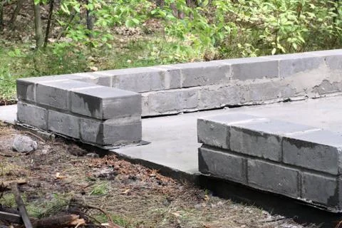 Construction of house Stock Photos