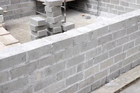 Construction of house Stock Photos