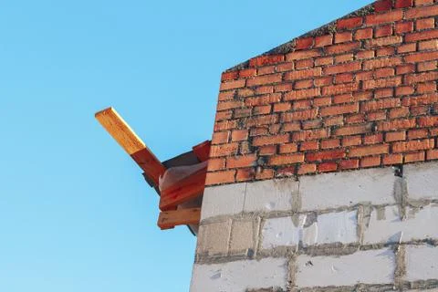 Construction a house Stock Photos