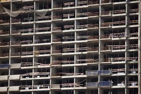 Construction of a house Stock Photos