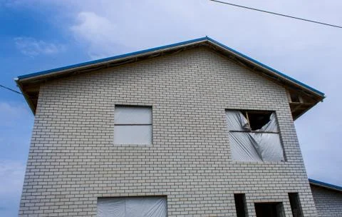 Construction house Foto stock