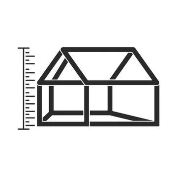 Construction house structure Stock Illustration