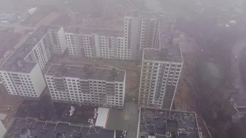 Construction of houses 動画素材 119905602