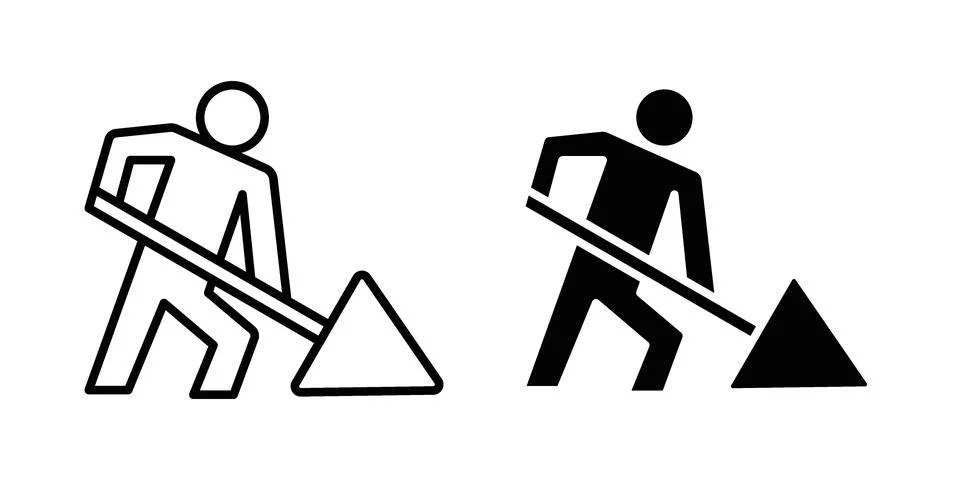 Construction icon or illustration vector symbols Stock Illustration
