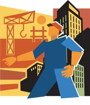 Construction Stock Illustration