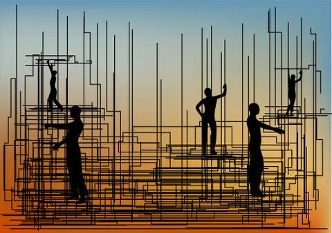 Construction Stock Illustration